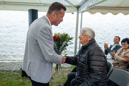 Darko Horvat, župan Občine Kobilje, - Gizela Seršen